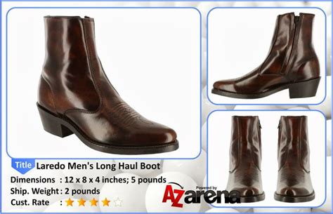 Best Deal Of Laredo Men S Long Haul Boot Dressier Than A Cowboy But