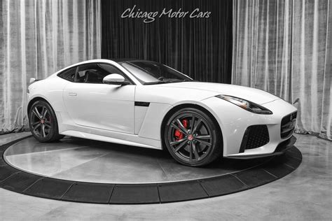 Used 2017 Jaguar F TYPE SVR AWD Coupe Extended Leather Pkg Carbon