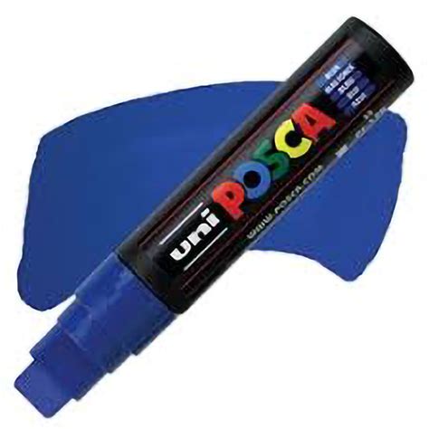 Uni Ball Posca Pc K Extra Broad Chisel Tip Multi Surface Paint Marker