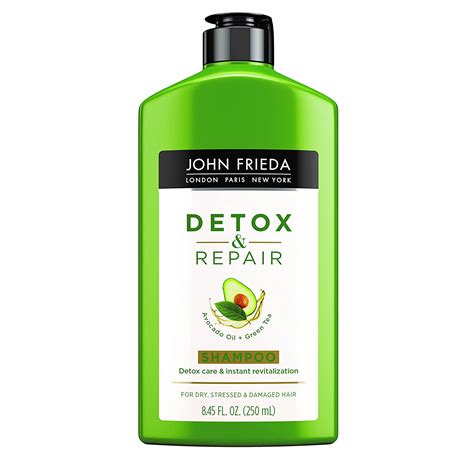 Amazon.com: John Frieda Detox and Repair Shampoo, 8.45 Ounce Shampoo ...