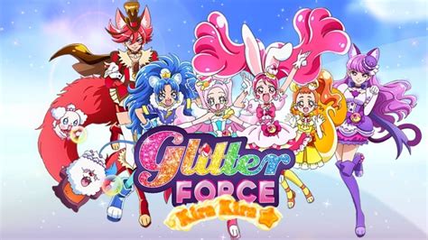 Glitter Force Kirakira Group Transformation Spanish English 4kids