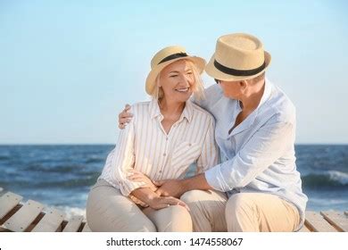 Happy Mature Couple Sea Resort Stock Photo Shutterstock