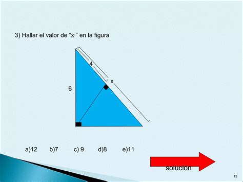 Relaciones Metricas En El Triangulo PPT