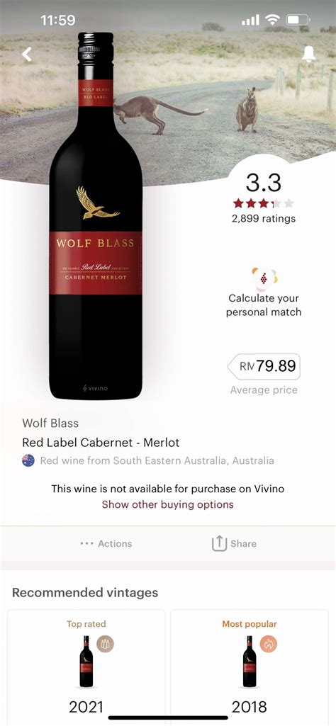 Wolf Blass Red Label Cabernet Merlot – Wine Depot