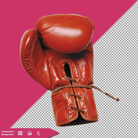 Extending Boxing Glove On Transparent Background Png Psd Premium Ai