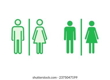 Toilet Icon Set Restrooms Icon Vector Stock Vector Royalty Free