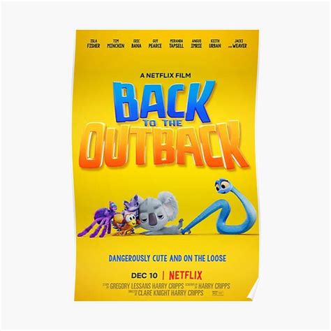 "Back to the Outback" Poster for Sale by haugkevin | Redbubble