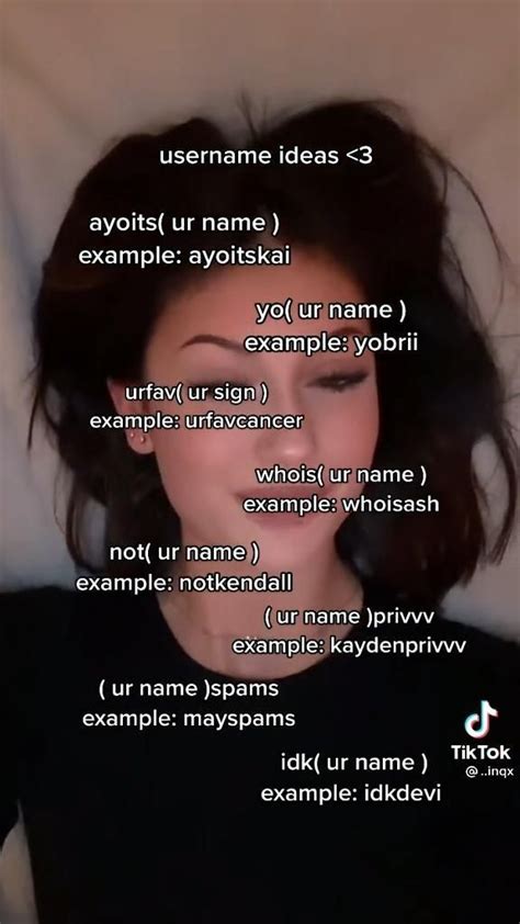 Username Ideas