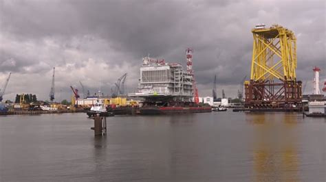 Borssele Alpha Topside Sets Off Video Offshore Wind