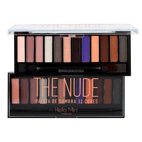 The Nude Paleta De Sombras Hello Mini 03 Mais Vaidosa The Nude