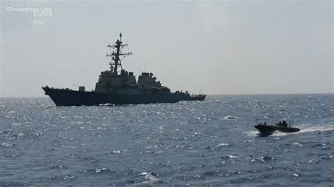 USS Carney intercepts missiles in the Red Sea coming from Yemen ...