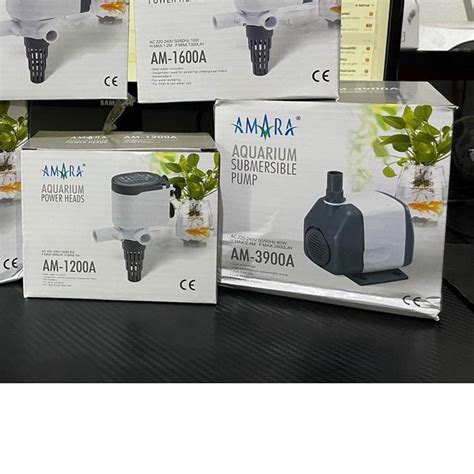 Jual AMARA AM 1200A AM 3900A POWER HEAD POMPA CELUP AQUARIUM NEW