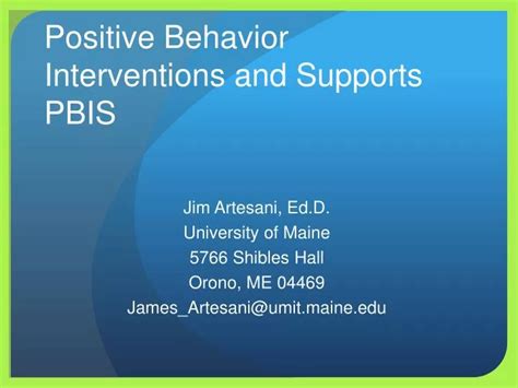 PPT Positive Behavior Interventions And Supports PBIS PowerPoint