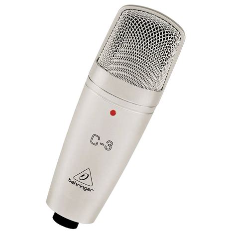 Behringer C Medium Dual Diaphragm Studio Condenser Microphone Mic With