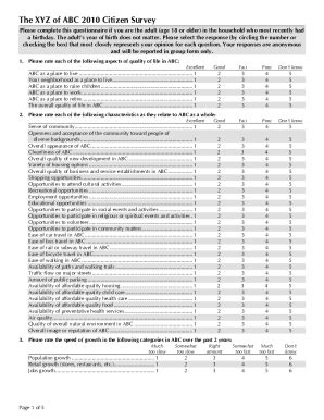 Fillable Online Ncs City Template Doc Fax Email Print Pdffiller