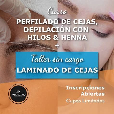 Perfilado Cejas Depilación Hilos y Henna Laminado Cejas Curso y