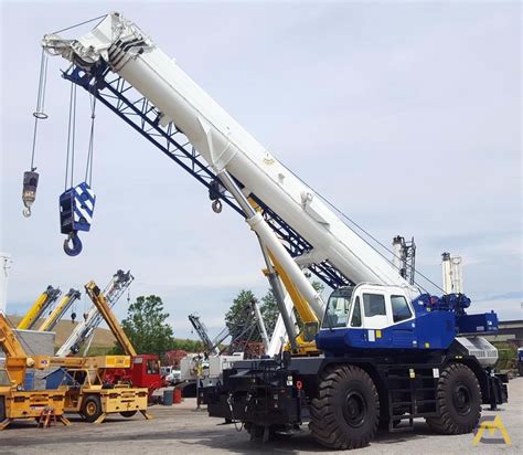 Tadano Gr Xl Ton Rough Terrain Crane For Sale Hoists Material