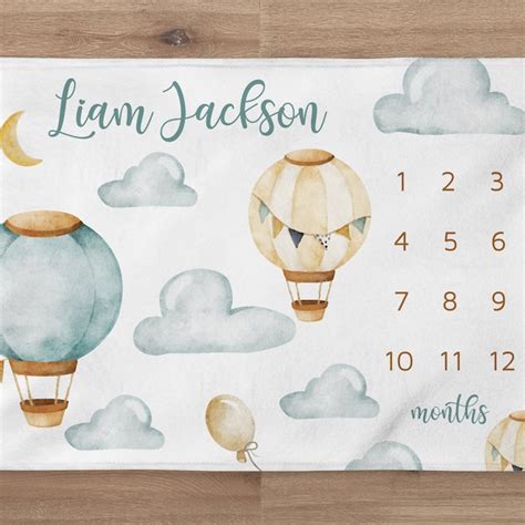 Hot Air Balloon Baby Etsy