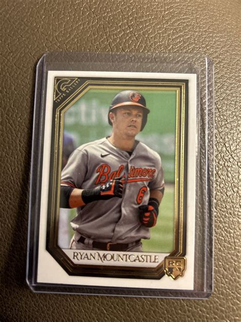 2021 Topps Gallery Ryan Mountcastle 76 Rookie Rc Orioles Mint Ebay