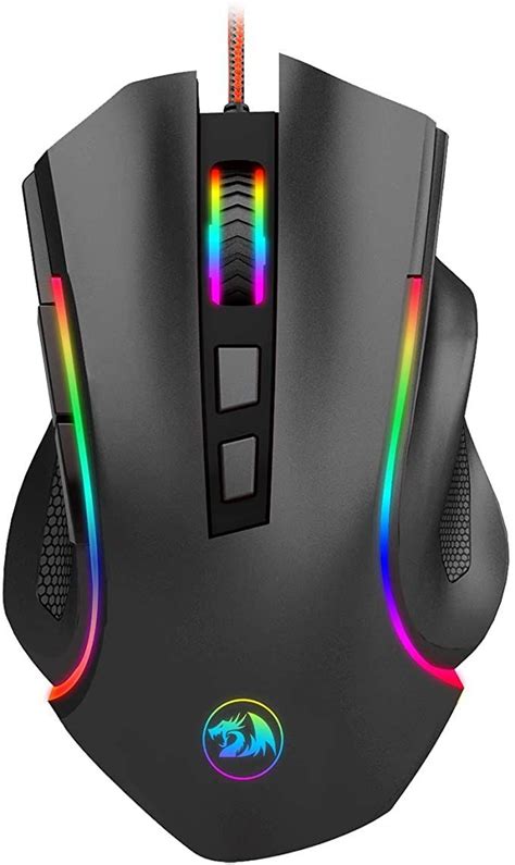 Redragon M Rgb Wired Gaming Mouse Rgb Spectrum Backlit Ergonomic