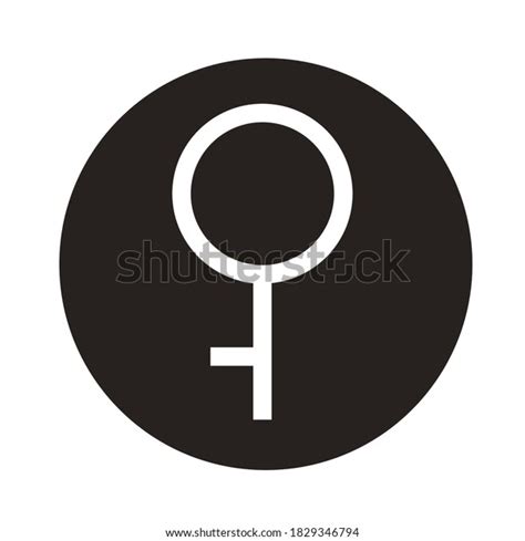 Demigirl Gender Symbol Sexual Orientation Block Stock Vector Royalty