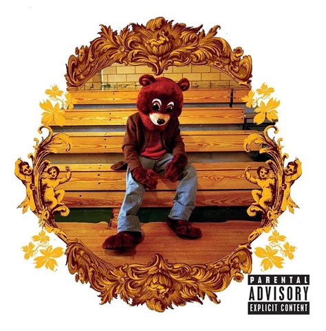 Kanye West The College Dropout Poster Album Art Cover Print Digital Art