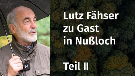 Lutz F Hser Zu Besuch Im Gemeindewald Nu Loch Teil Youtube