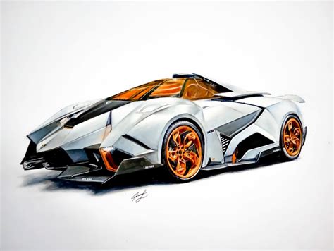 Lambo Drawing Free Download On Clipartmag