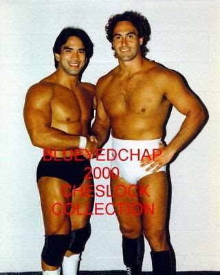 Ricky Steamboat Mike Rotunda Wrestler X Wrestling Photo Nwa Wcw