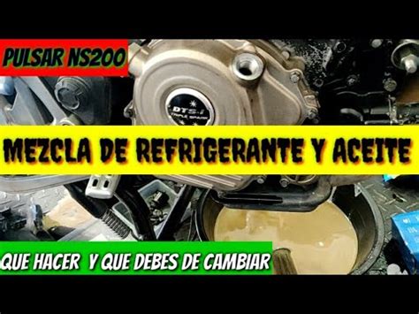 Mezcla De Refrigerante Y Aceite De Motor Que Hacer Y Que Debes