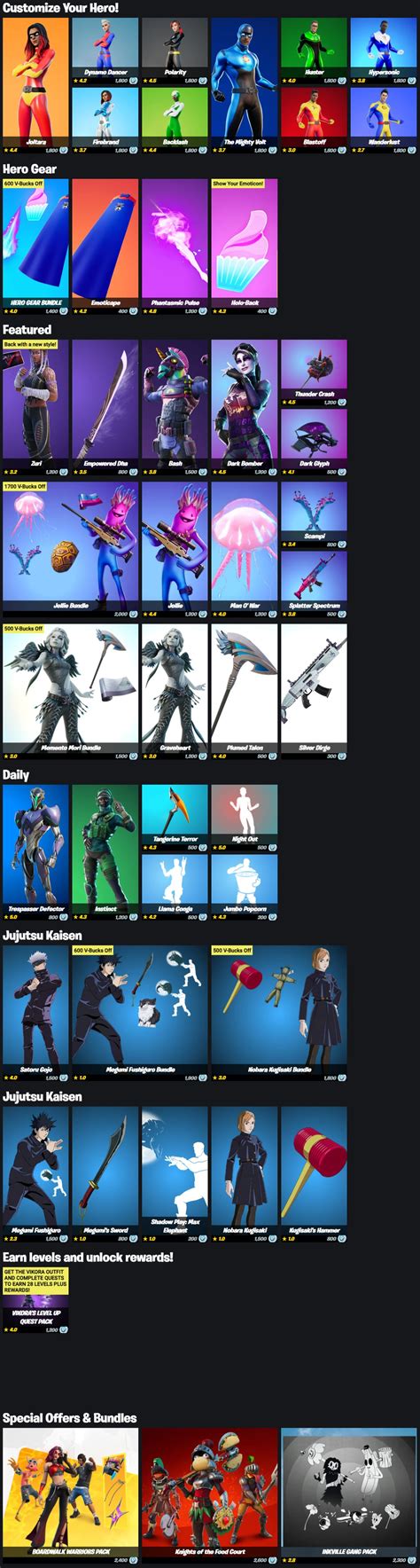 La boutique Fortnite du mardi 15 août 2023