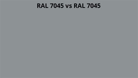 RAL 7045 vs 7045 | RAL colour chart UK