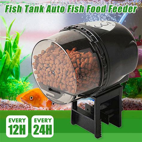 New H H Automatic Auto Fish Pet Timer Food Feeder Feeding Aquarium