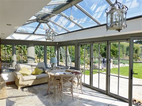 Painted UPVC Orangery Interior By Philip Whear Windows Conservatories