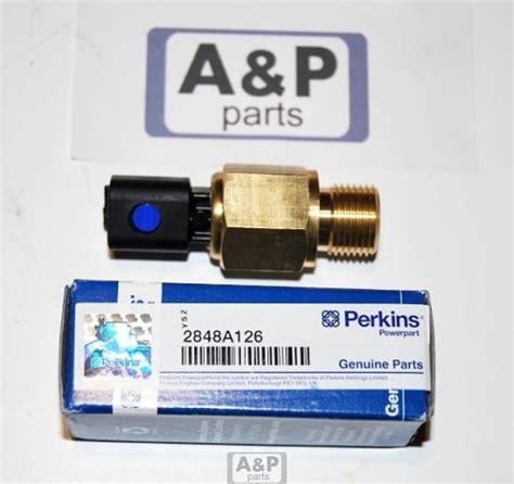 CZUJNIK TEMPERATURY ORYGINAŁ PERKINS CAT 2848A126 A P PARTS CZĘŚCI