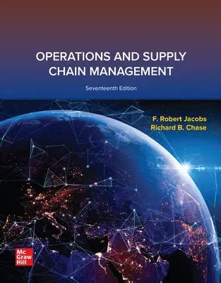 Operations And Supply Chain Management