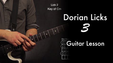 Dorian Licks 3 • Garrets Guitar Lessons