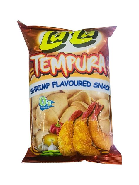 La La Tempura Shrimp Flavoured Snack 100g