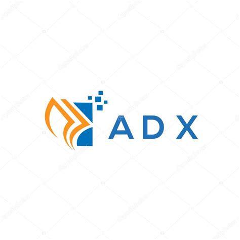 Dise O Del Logotipo De Contabilidad De Reparaci N De Cr Dito Adx Sobre