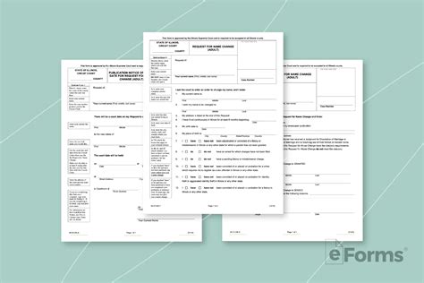 Free Illinois Name Change Forms PDF EForms