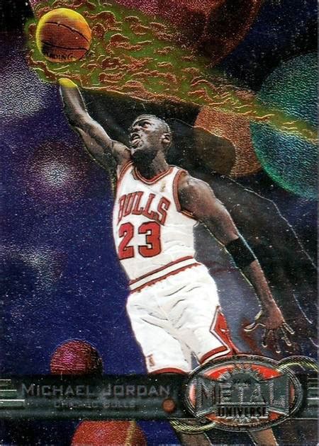 97 98 Michael Jordan Metal Universe Michael Jordan Cards