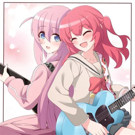 Guitar together [Bocchi the Rock!] : r/wholesomeyuri