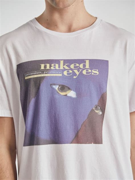 NAKED EYES T SHIRT WHITE Marco Polo