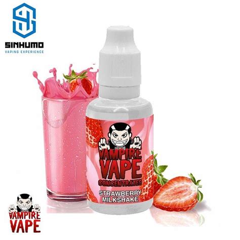 Aroma Strawberry Milkshake Ml By Vampire Vape Aromas Para Vapear