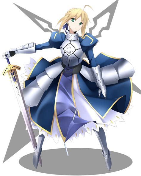 The Big Imageboard Tbib 1girl Armor Armored Dress Artoria Pendragon Fate Commentary