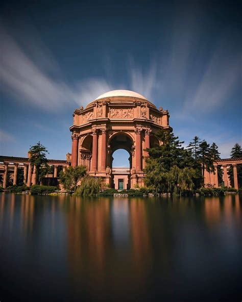 The Palace Of Fine Arts Is One Of The Most Beautiful Places In San