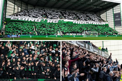 18 best photos of Hibs and Hearts fans during 1-1 draw in Edinburgh ...