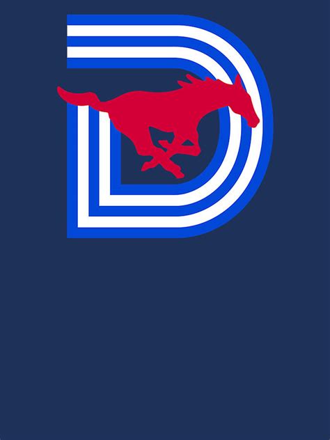 New Smu Dallas Football Logo Digital Art by Amadou Rouzet - Pixels