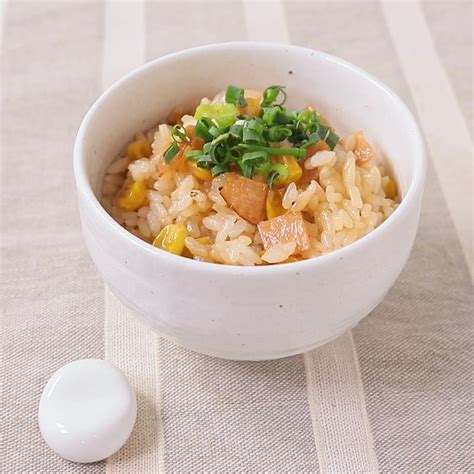 コーンとハムの洋風混ぜご飯 作り方・レシピ クラシル