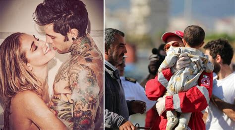 Fedez Ferragni Sulla Spiaggia Dove Si Sposeranno Sbarcano Migranti